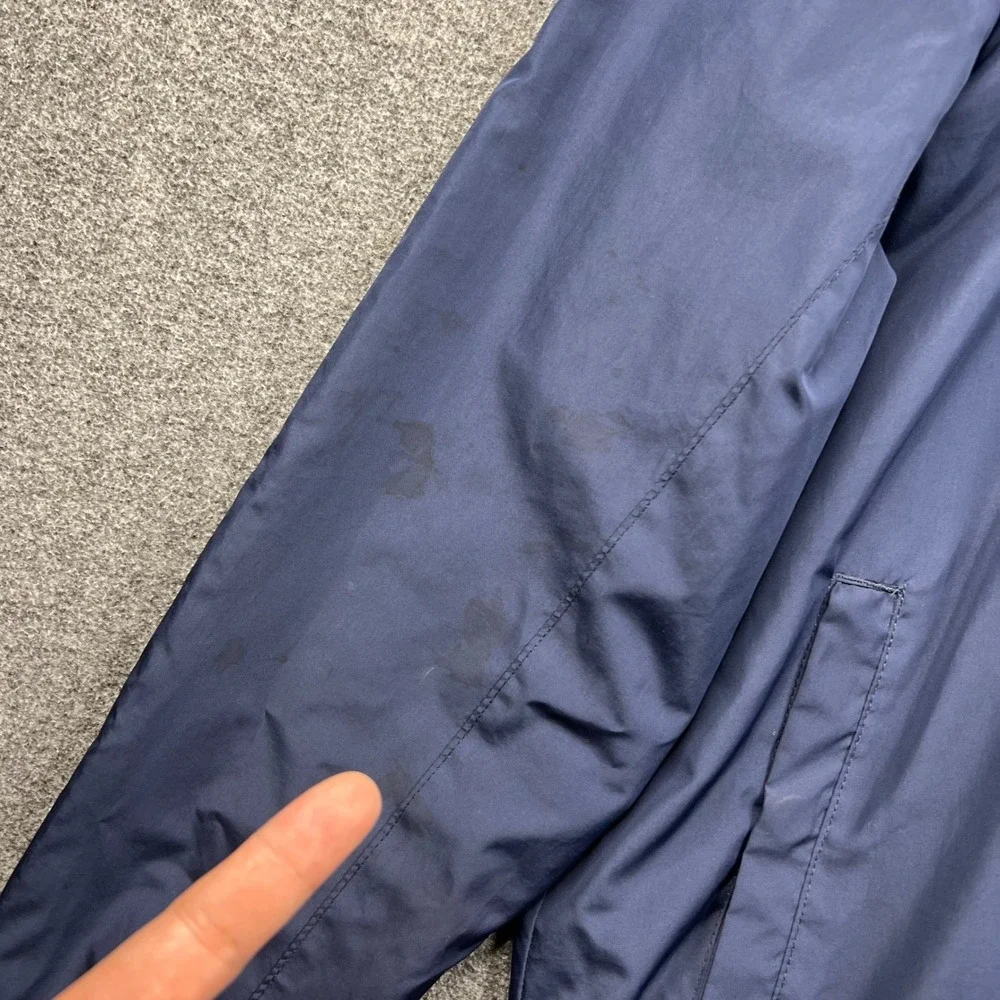 Threadbare faint stains